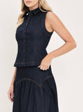 DARK INDIGO DENIM SET