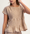 OVERSIZED TAN SHIRT