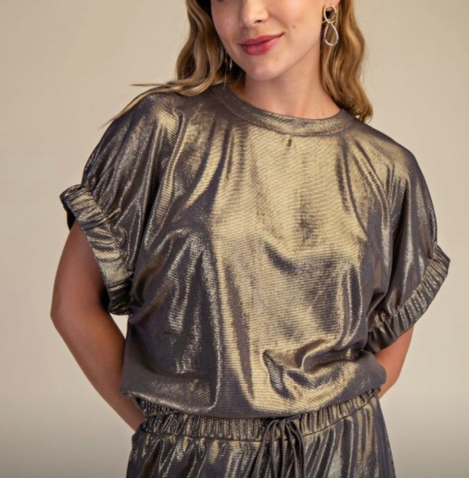 Sequin Top and Pants