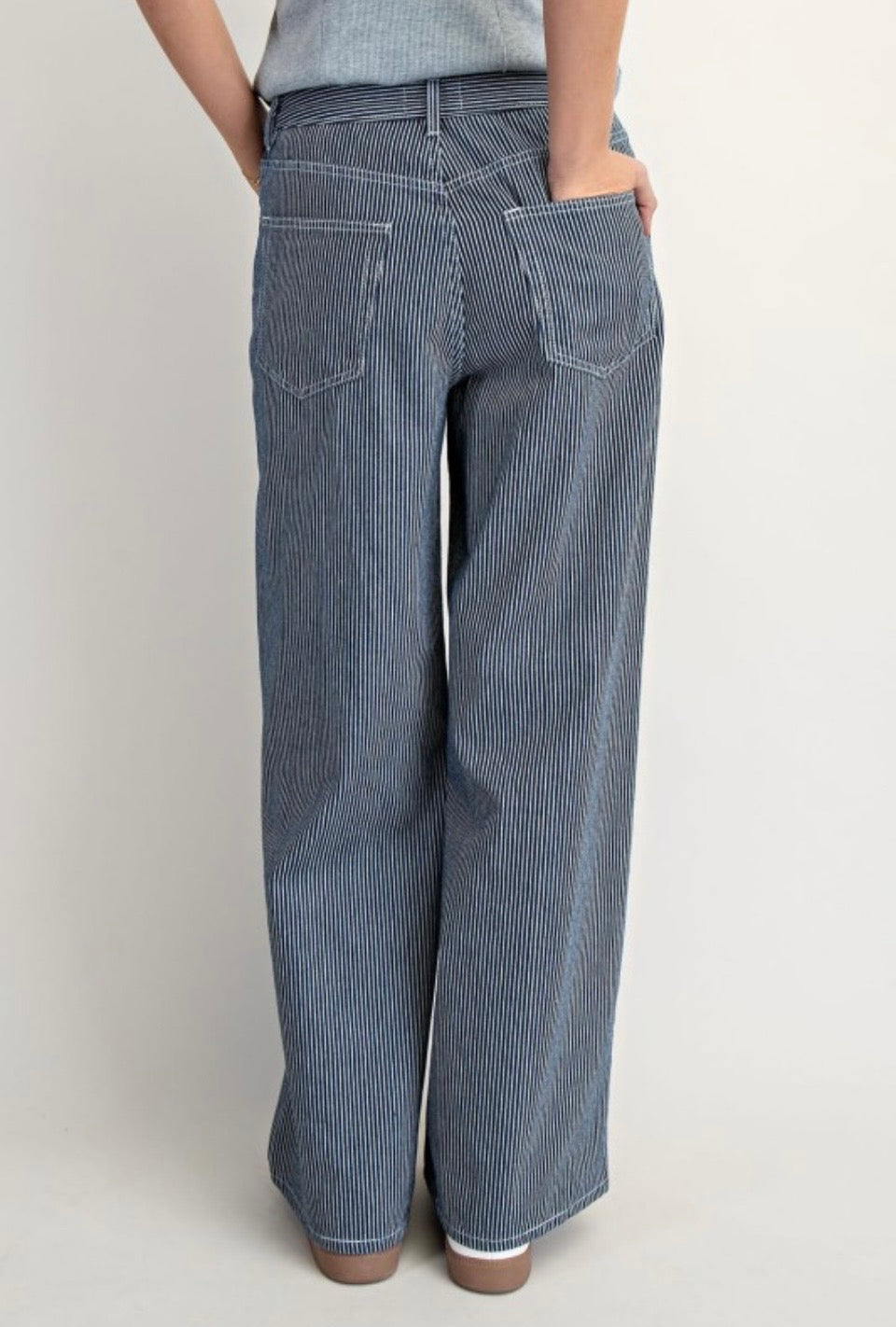 Full Length Stripe Jeans