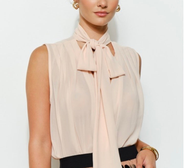 Tie-Neck BLOUSE
