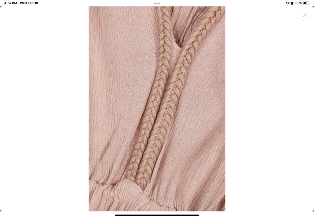 Rose Drape Maxi