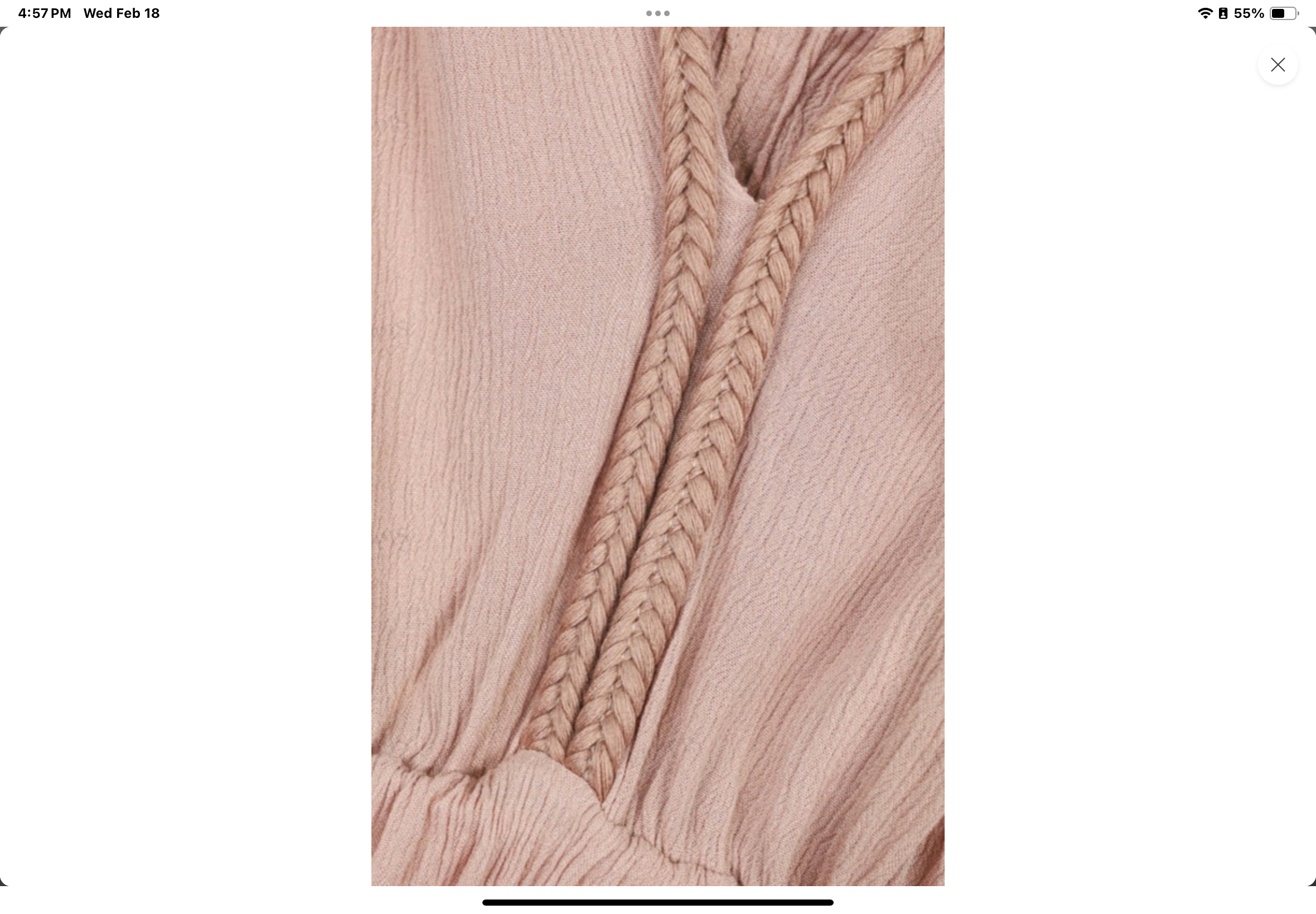 Rose Drape Maxi